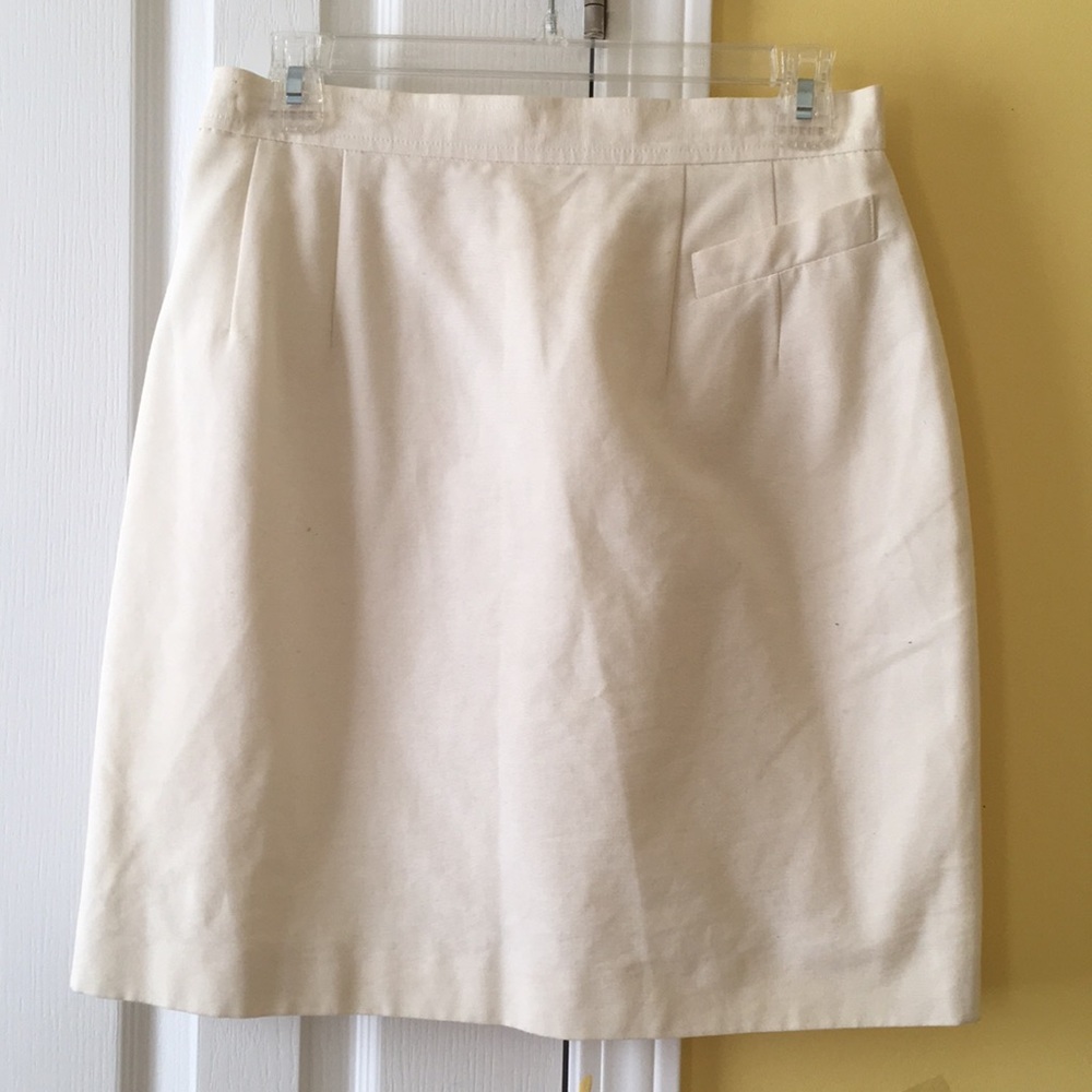 Knee length pencil skirt